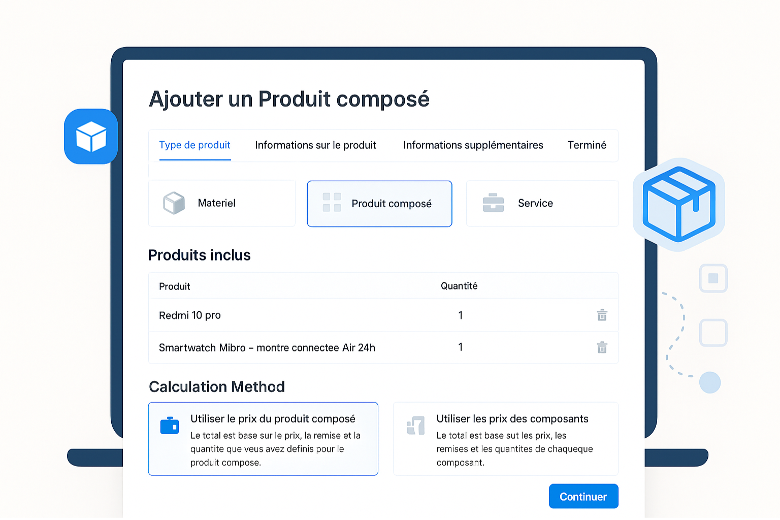 Tambahkan Produk Gabungan di Swiver — Panduan Pelanggan