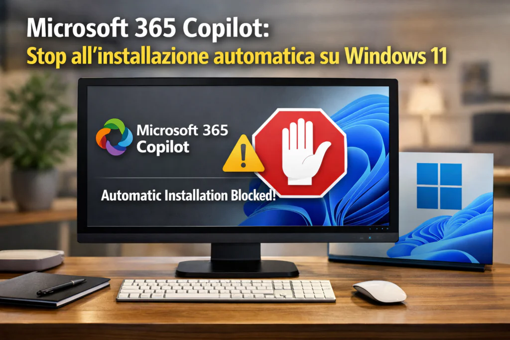 Kopilot Microsoft 365: Hentikan instalasi otomatis di Windows 11