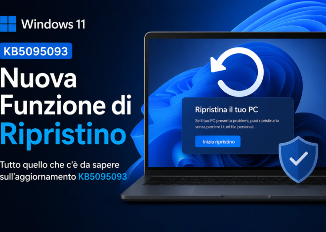 Windows 11 KB5095093: Fungsi Pemulihan Baru