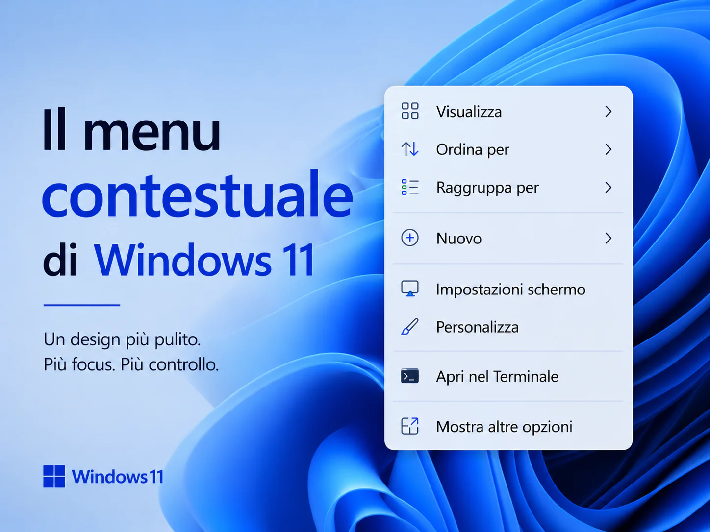 Menu konteks Windows 11: Personalisasi segera hadir