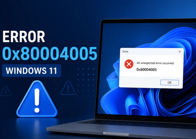 Kesalahan 0x80004005 Windows 11: apa itu, mengapa muncul dan bagaimana cara mengatasinya