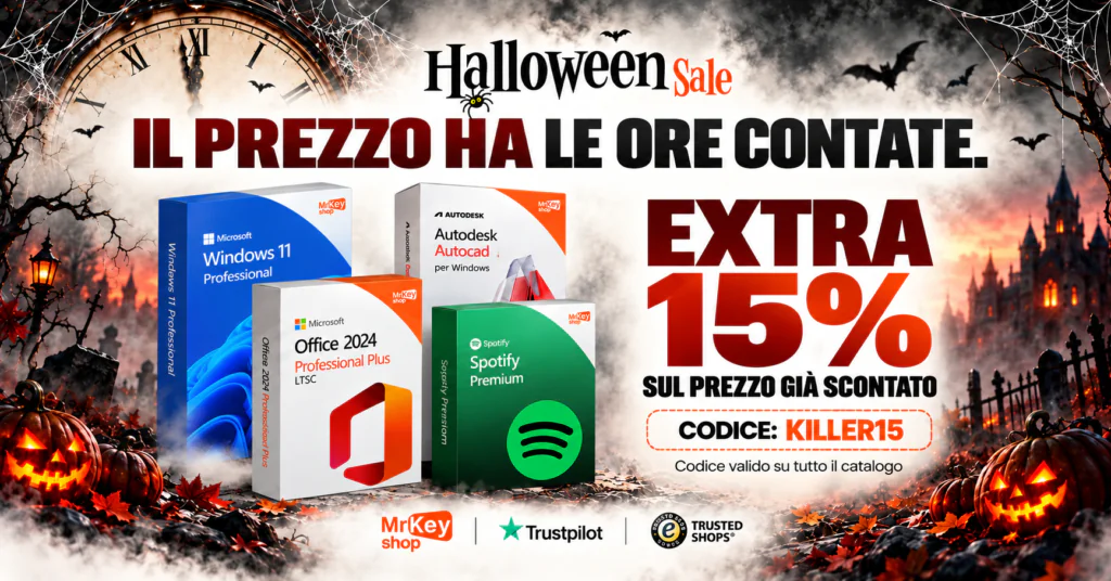 Halloween Mr Key Shop: -15% con KILLER15